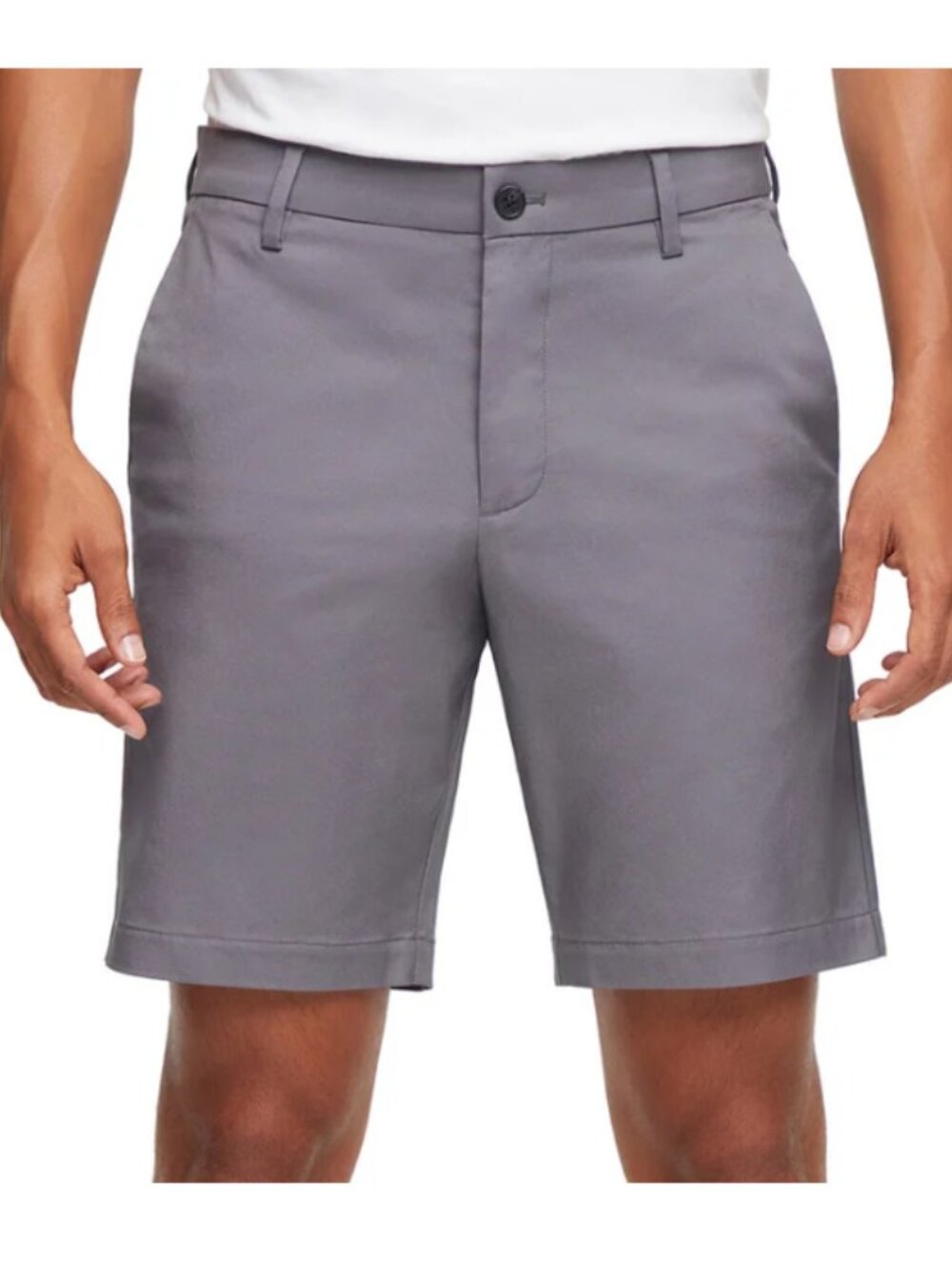 Banana Republic Men's Stretch Chino Shorts Gray Size 36